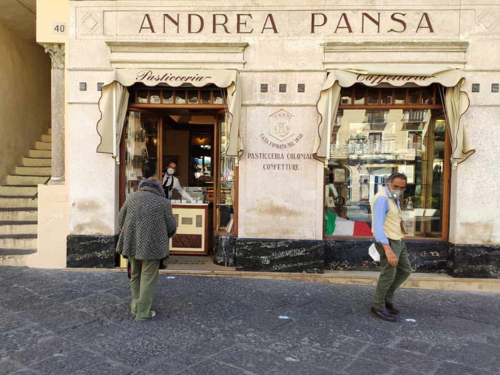 Pasticceria Pansa a Amalfi dal 1830