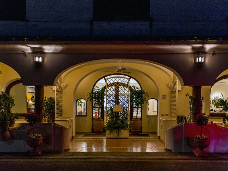 La Taverna del Leone a Positano, esterno