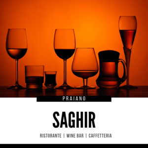 Ristorantino/Wine Bar Saghir a Praiano, in Costa d'Amalfi