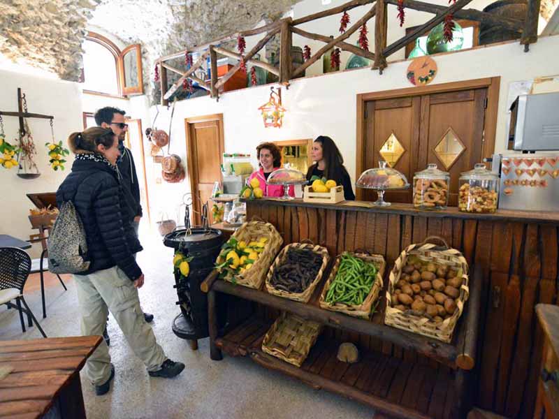 Agricola Fore Porta a Amalfi, il negozio