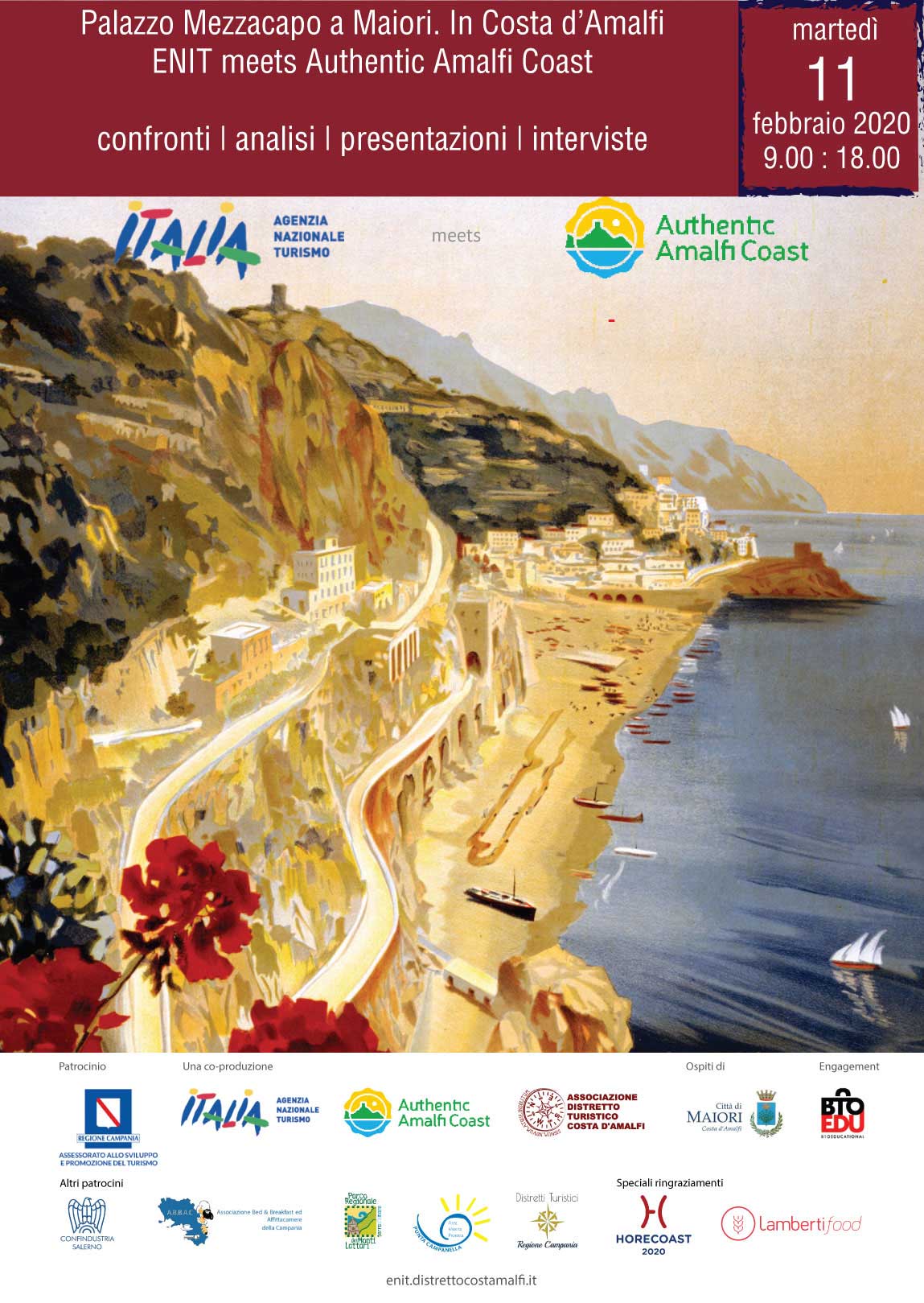 ENIT meets Authentic Amalfi Coast 11 febbraio 2020