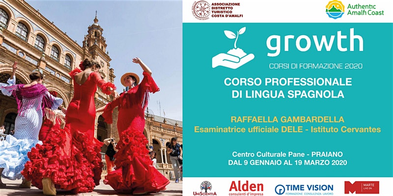 Corso di Lingua Spagnola 2020 Distretto Turistico Costa d'Amalfi