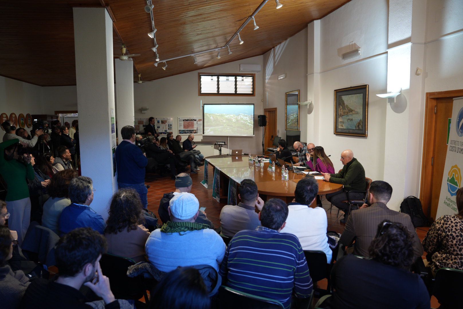 La presentazione alla comunità locale del progetto Authentic Outdoor Amalfi Coast